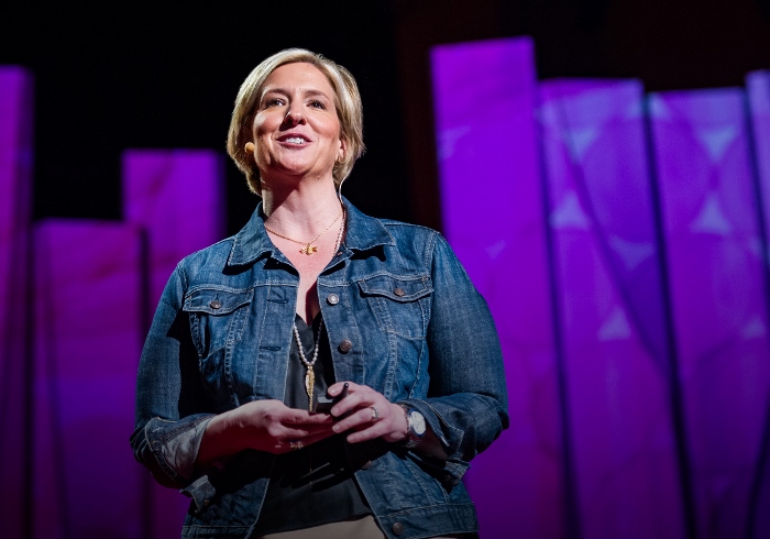 Brené Brown 演說「脆弱的力量」是TED網站上最受歡迎的節目之一