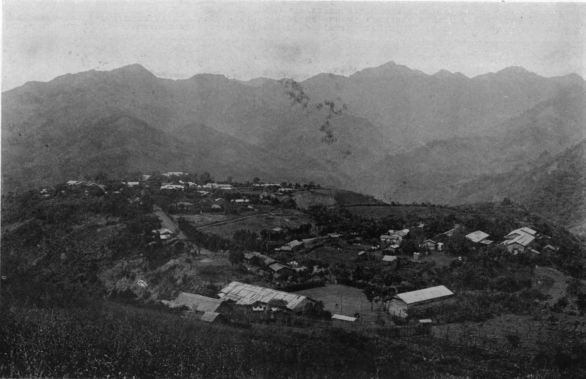 角板山全景  (圖片來源：台灣中央研究院數位文化中心開放博物館)