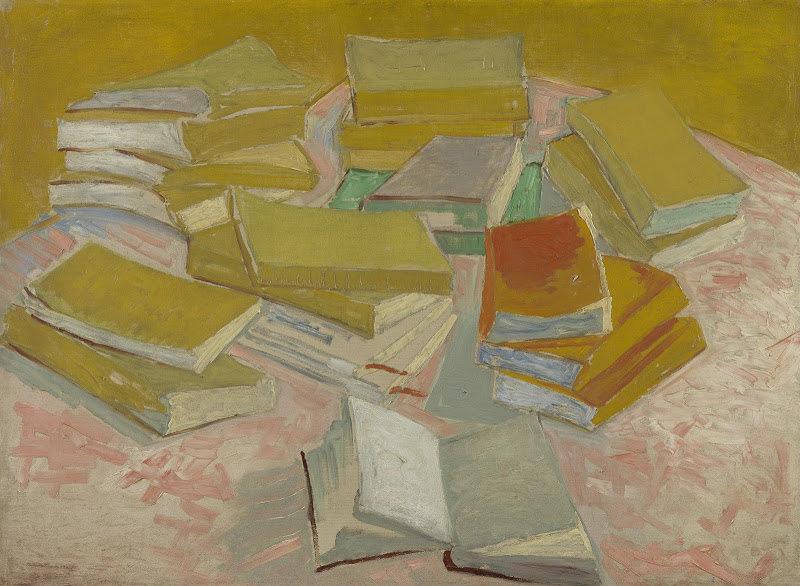 Piles of French Novels Vincent van Gogh (1853 - 1890), Paris, October-November 1887 | oil on canvas, 54.4 cm x 73.6 cm | Credits: Van Gogh Museum, Amsterdam (Vincent van Gogh Foundation)